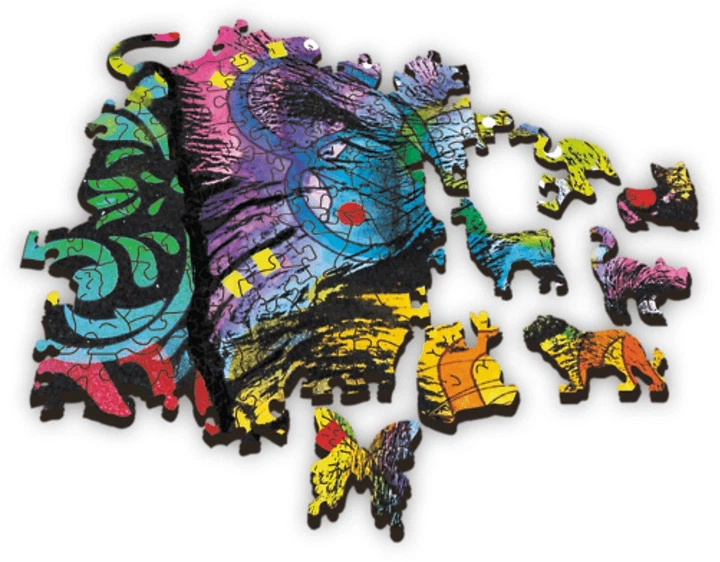 Пазл дерев’яний Trefl Кольоровий цуценя 501 елемент 20218 (5900511202182) - зображення 3