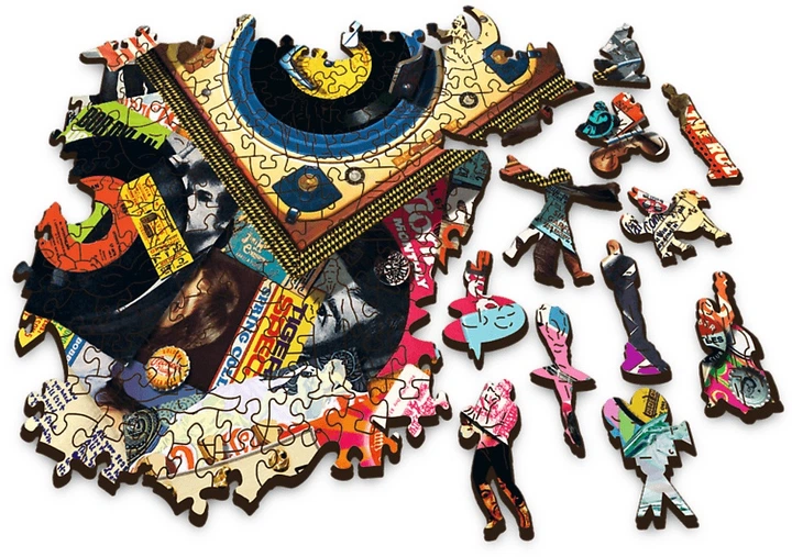 Пазл дерев’яний Trefl У світі музики 501 елемент 20221 (5900511202212) - зображення 3