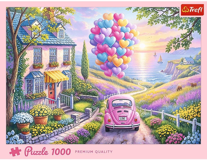 Пазл Trefl Романтична прогулянка 1000 елементів 10971 (5900511109719) - зображення 2