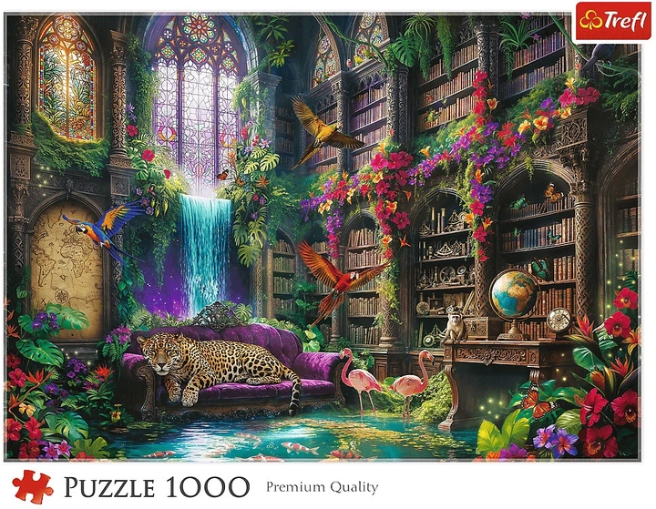 Пазл Trefl Чарівна бібліотека 1000 елементів 10975 (5900511109757) - зображення 2