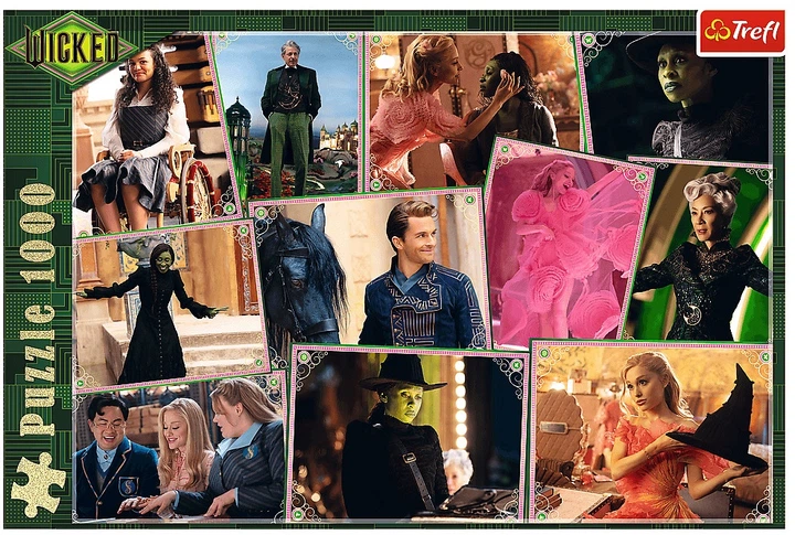 Пазл Trefl Wicked: Кадри з фільму 1000 елементів 10945 (5900511109450) - зображення 2