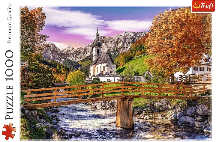 Puzzle Trefl Jesienna Bawaria 1000 elementów 10623 (5900511106237) - obraz 2