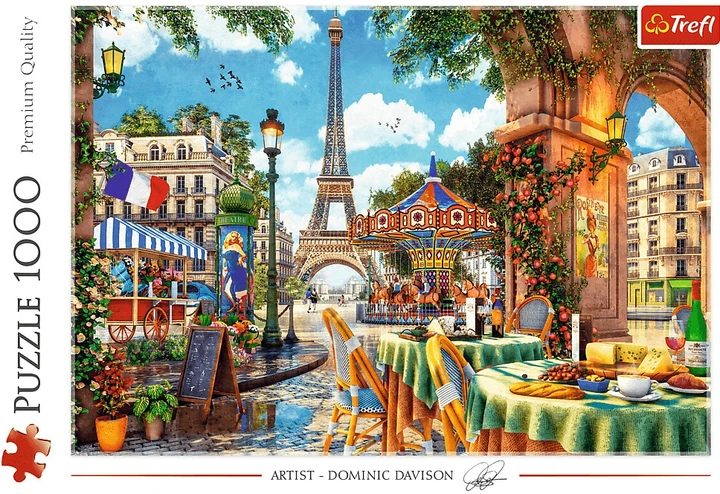 Пазл Trefl Паризький ранок 1000 елементів 10622 (5900511106220) - зображення 2