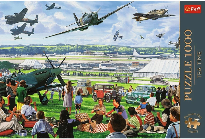 Пазл Trefl Tea Time: Авіашоу 1000 елементів 10846 (5900511108460) - зображення 2