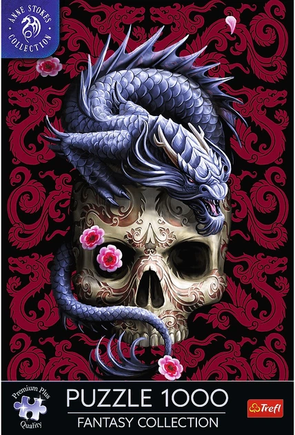 Puzzle Trefl Fantasy Collection: Orientalny Smok 1000 elementów 10901 (5900511109016) - obraz 2