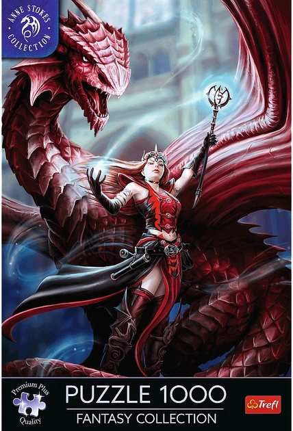 Пазл Trefl Fantasy Collection: Багряний Маг 1000 елементів 10902 (5900511109023) - зображення 2