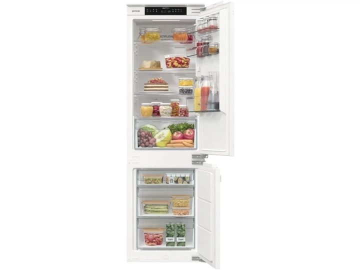 Холодильник з морозильною камерою Gorenje NRKI517E42 - изображение 4