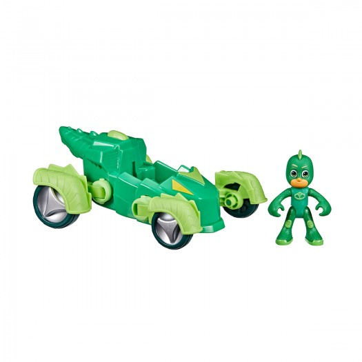 Игрушка PJ Masks Герои в масках Gekko Deluxe Vehicle Preschool Toy, Gekko-Mobile Car with 2 Wheel Modes and Gekko Action - Фото 1 Игрушка PJ Masks Герои в масках Gekko Deluxe Vehicle Preschool Toy, Gekko-Mobile Car with 2 Wheel Modes and Gekko Action - изображение 1