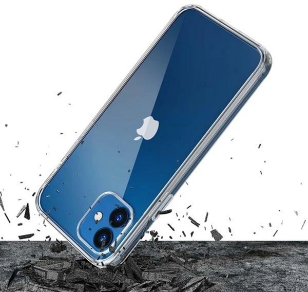 Etui plecki 3MK Clear Case do Apple iPhone 12/12 Pro Transparent (5903108277556) - obraz 3