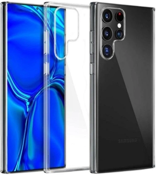 Etui plecki 3MK Clear Case do Samsung Galaxy S22 Ultra Transparent (5903108445184) - obraz 2