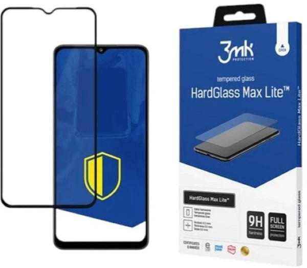 Szkło hartowane 3MK HG Max Lite do Samsung Galaxy A33 5G SM-A336 czarne (5903108448048) - obraz 1