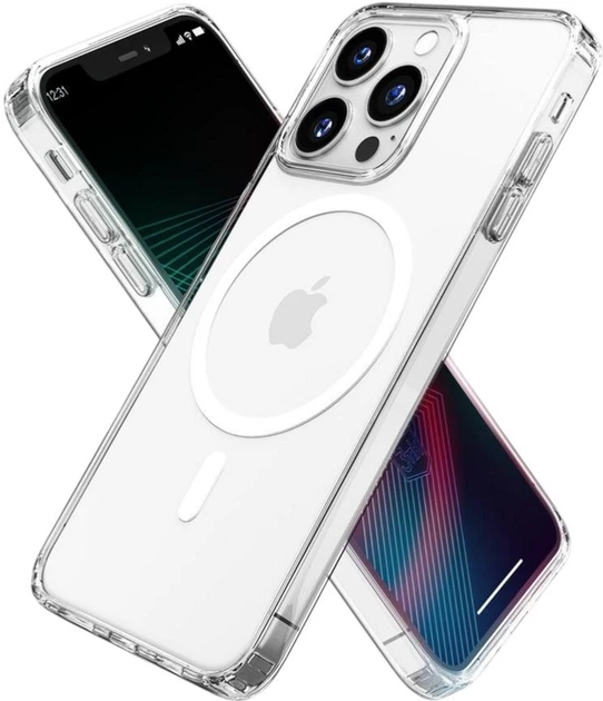 Панель 3MK MagCase z Magsafe для Apple iPhone 14 Pro Max Прозорий (5903108476874) - зображення 5
