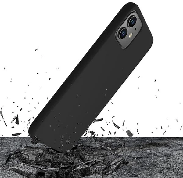 Панель 3MK Silicone Case для Apple iPhone 11 Чорний (5903108498975) - зображення 2