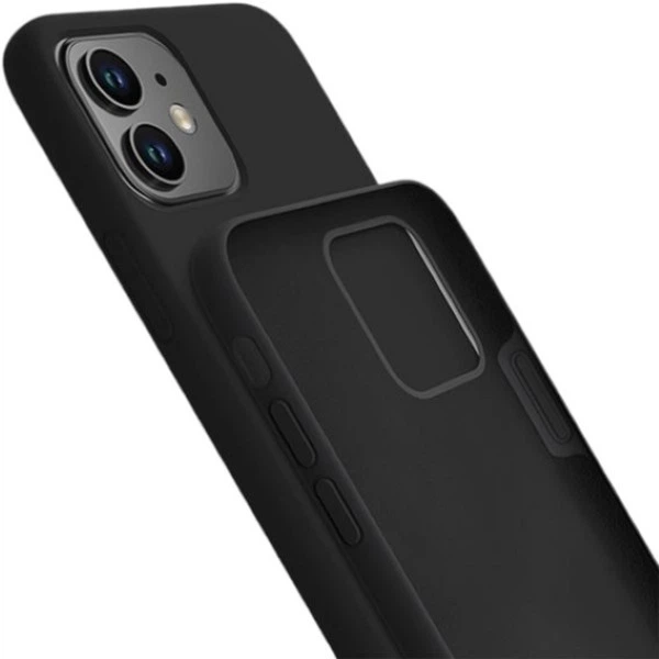 Панель 3MK Silicone Case для Apple iPhone 11 Чорний (5903108498975) - зображення 3
