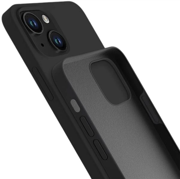 Etui plecki 3MK Silicone Case do Apple iPhone 14 Plus Black (5903108499095) - obraz 3