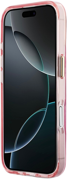 Etui Karl Lagerfeld IML Choupettes Karl  Script Logo MagSafe do Apple iPhone 17 Pink (3666339606190) - obraz 5