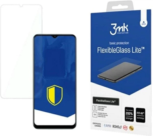 Szkło hybrydowe 3MK FlexibleGlass Lite dla Realme C33 (5903108493307) - obraz 1