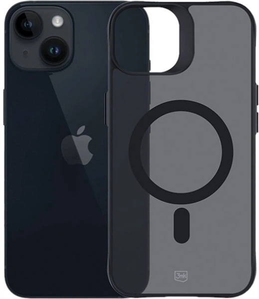 Etui plecki 3MK Smoke Mag do Apple iPhone 14 Plus Black (5903108563642) - obraz 8