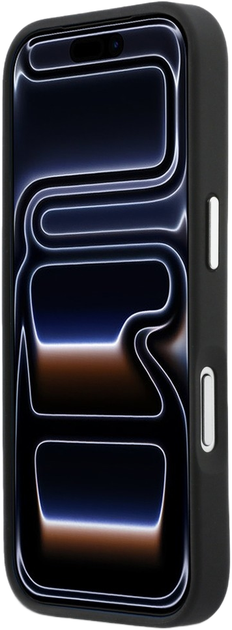 Etui Karl Lagerfeld IML Glitter KL Diamond Logo do Apple iPhone 17 Pro Max Black (3666339604622) - obraz 5