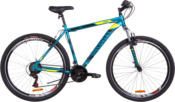 Велосипед Discovery Trek AM 14G Vbr 20" 29" 2019 Malakhit/Yellow (OPS ...