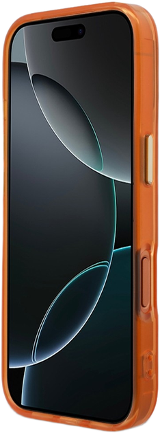 Etui Karl Lagerfeld IML K Head Logo MagSafe do Apple iPhone 17 Pro Max Orange (3666339598860) - obraz 5