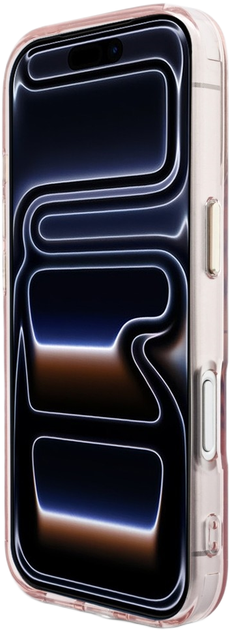 Etui Karl Lagerfeld IML KL Script Logo MagSafe do Apple iPhone 17 Pro Pink (3666339601416) - obraz 5