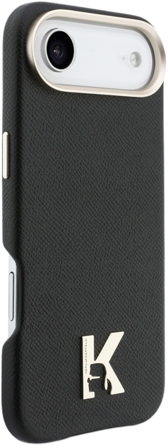 Etui Karl Lagerfeld Karl & Choupette Back MagSafe do Apple iPhone 17 Air Black (3666339596606) - obraz 4
