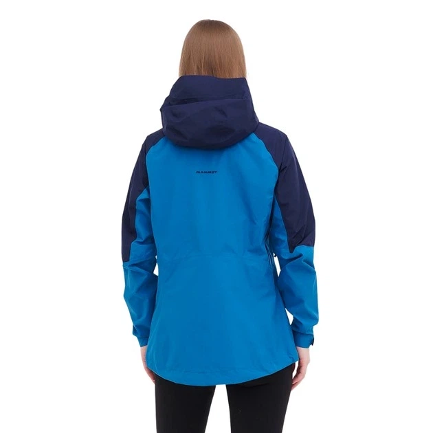 Жіноча мембранна куртка Outdoor Research gore-tex синій з чорним S - зображення 2