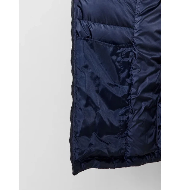Женская пуховая куртка Essentials Light Down GT9139 синяя M - изображение 4