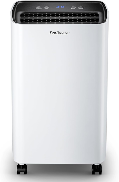 Осушувач повітря Pro Breeze 12 л/добу з баком 2 л, компресорний, сушіння білизни, таймер, датчик вологості, дефект - зображення 2