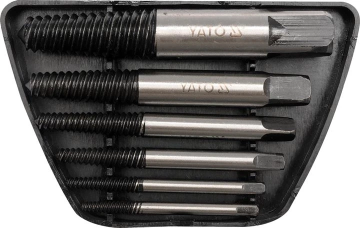 Набір екстракторів зламаних болтів YT-0590 YATO (YT0590) - изображение 3
