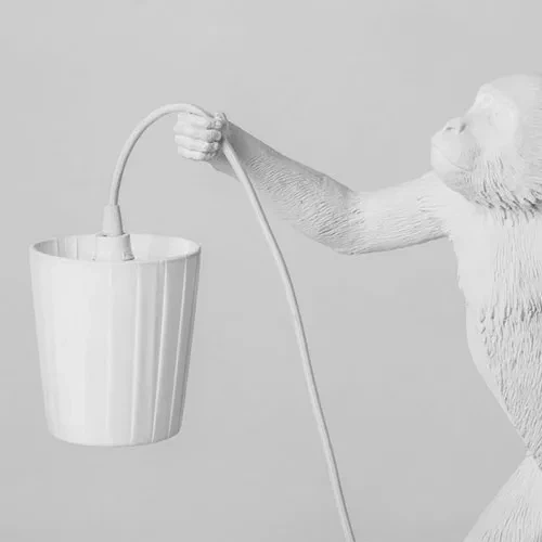 Абажур Seletti 14918-WHI білий 111333 - Фото 3 Абажур Seletti 14918-WHI білий 111333 - зображення 3