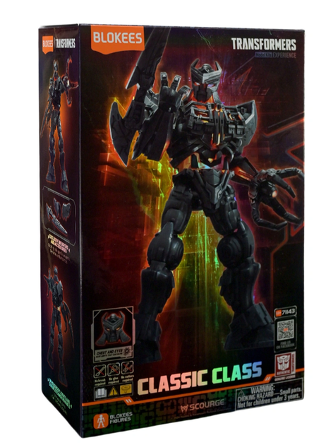 Збірна модель Blokees Transformers Scourge 71143 з підсвіткою, фігурка трансформера робот до 15 см - Фото 4 Збірна модель Blokees Transformers Scourge 71143 з підсвіткою, фігурка трансформера робот до 15 см - зображення 4