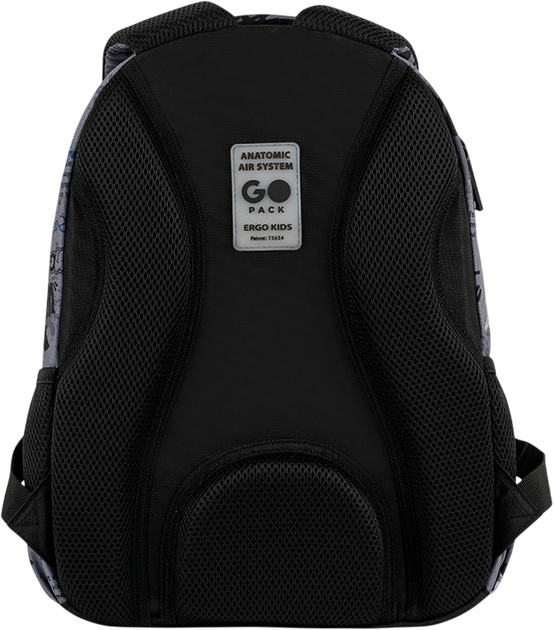 Рюкзак GoPack з ортопедичною спинкою Education Free Style 40x30x15 см Темно-сірий (GO26-175M-5) - зображення 8