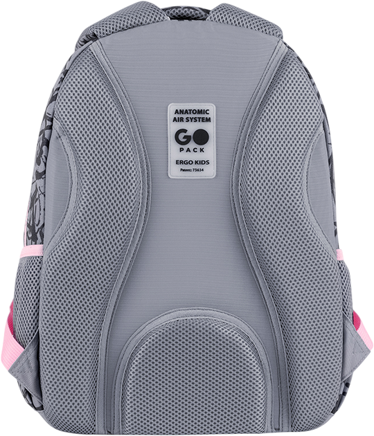 Рюкзак GoPack с ортопедической спинкой Education Fluffy Heart 40x30x15 см Серый (GO26-175M-4) - Фото 8 Рюкзак GoPack с ортопедической спинкой Education Fluffy Heart 40x30x15 см Серый (GO26-175M-4) - изображение 8