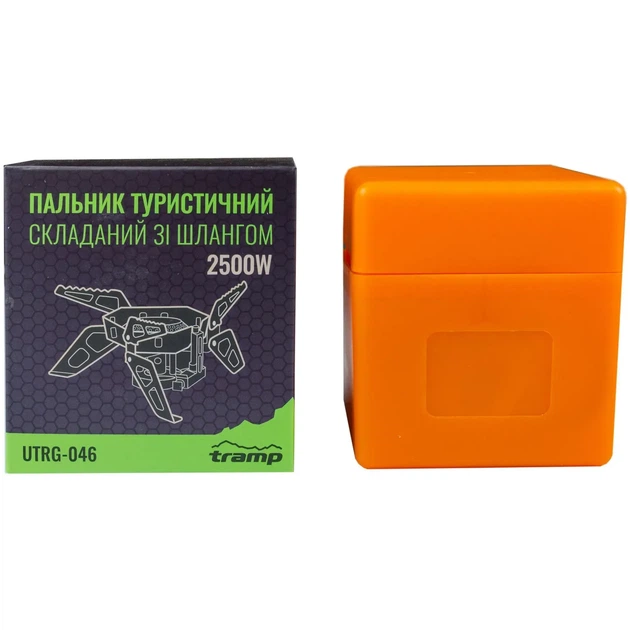 Пальник газовий зі шлангом, п'єзопідпалом та вітрозахистом Tramp UTRG-046 - изображение 9
