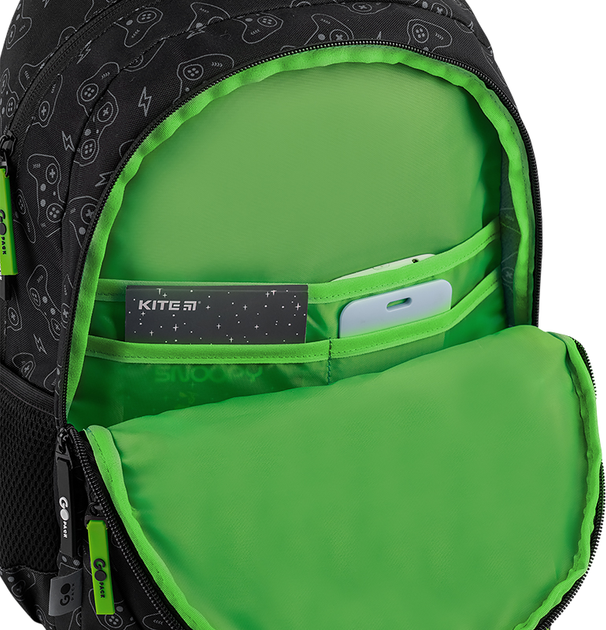Рюкзак GoPack с ортопедической спинкой Education Never Give Up 40x30x15 см (GO26-175M-7) - изображение 13