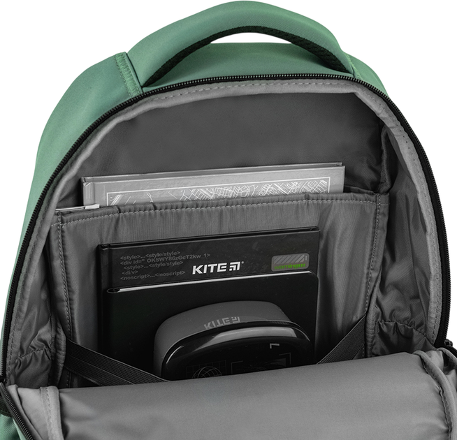 Рюкзак GoPack Education Стильний 39.5x28x15 см Зелений (GO26-183M-4) - Фото 16 Рюкзак GoPack Education Стильний 39.5x28x15 см Зелений (GO26-183M-4) - зображення 16