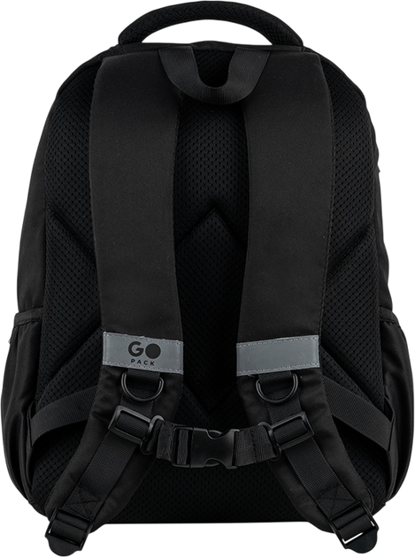 Рюкзак GoPack Education Стильний 39.5x28x15 см Чорний (GO26-183M-3) - зображення 7