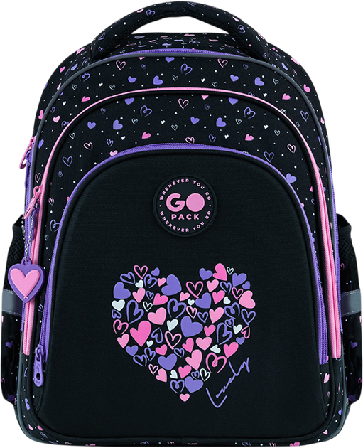 Рюкзак GoPack для початкової школи Education Bright&Awesome 37x28.5x16 см Чорний (GO26-2606S-3) - зображення 4
