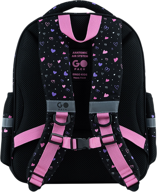 Рюкзак GoPack для початкової школи Education Bright&Awesome 37x28.5x16 см Чорний (GO26-2606S-3) - зображення 7