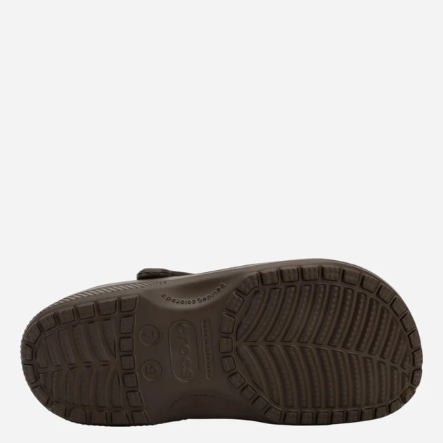 Чоловічі крокси Crocs Classic 10001-21Q 48-49 Темно-коричневі (198445129490) - зображення 7
