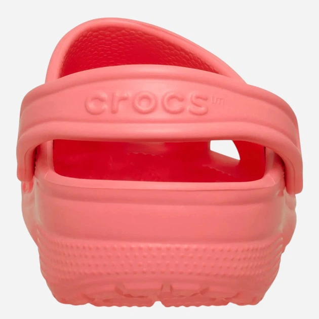 Chodaki damskie na platformie Crocs Classic 10001-6UI 36-37 Jasnokoralowe - obraz 6