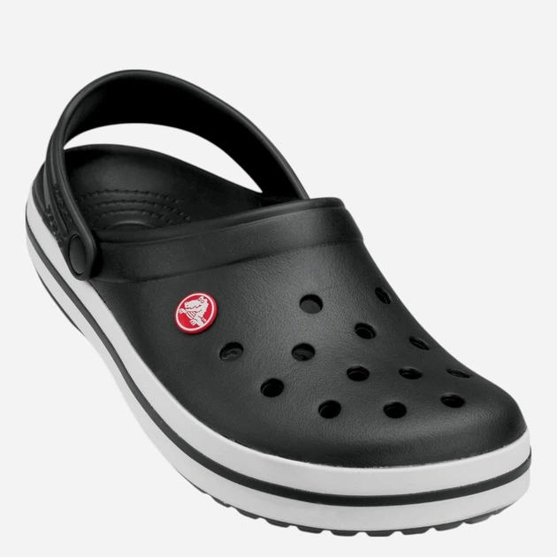 Чоловічі крокси Crocs Crocband 11016-001 41-42 Чорні (883503475960) - зображення 2