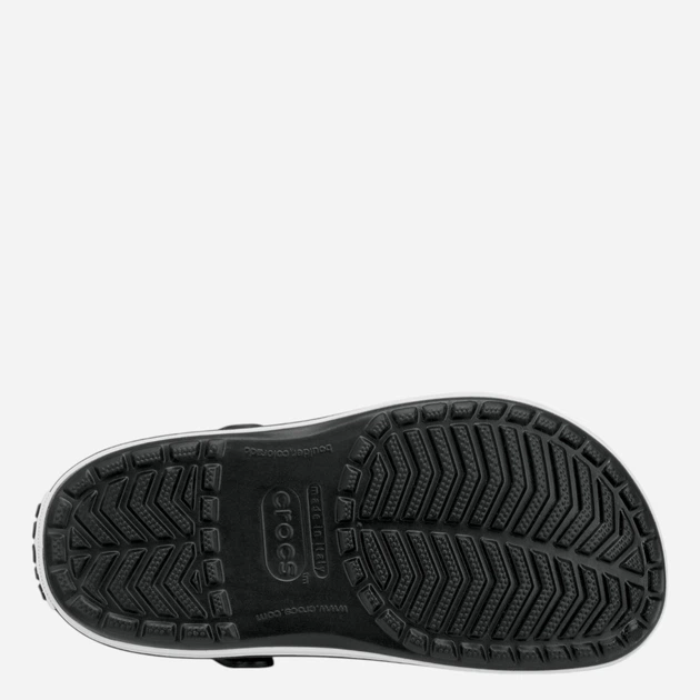 Чоловічі крокси Crocs Crocband 11016-001 41-42 Чорні (883503475960) - зображення 6