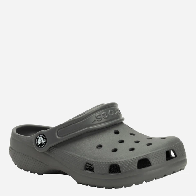Chodaki chłopięce Crocs Classic Kids Clog K 206991-0DA 38-39 Ciemnoszare - obraz 3