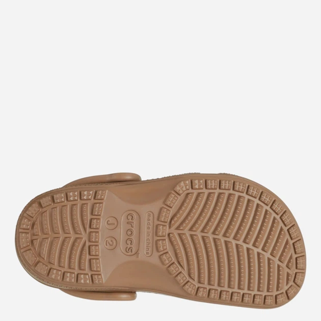 Chodaki młodzieżowe chłopięce Crocs Classic Kids Clog K 206991-2JJ 34-35 Brązowe - obraz 7