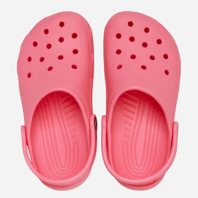 Chodaki dziecięce dla dziewczynki Crocs Classic Kids Clog K 206991-6UI 28-29 Jasnokoralowe - obraz 5