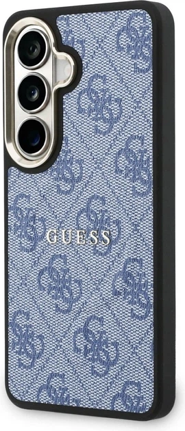 Чохол Guess 4G Embossed Ring MagSafe для Samsung Galaxy S26 Blue (GUHMS26SP4MSEGCB) - зображення 2