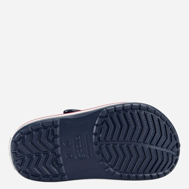 Chodaki chłopięce Crocs Crocband Kids Clog 207006-485 33-34 (J2/J4) Ciemnogranatowe (0191448739437) - obraz 7